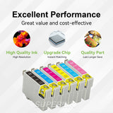 Compatible Epson T079 Ink Cartridge Combo BK/C/M/Y/LC/LM