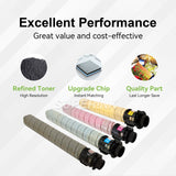 Compatible Ricoh 842279 842282 842281 842280 Combo Toner