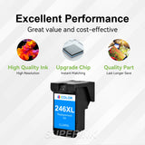 Compatible Canon CL-246XL Tri-color Inkjet Cartridge