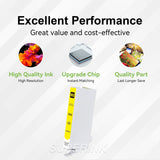 Compatible Epson T802XL420 Yellow Ink Cartridge