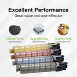 Compatible Ricoh 841918 841921 841920 841919 Toner Combo