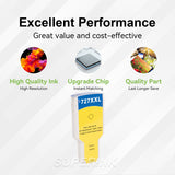 Compatible HP 727 (F9J78A) 300ml Yellow Ink Cartridge