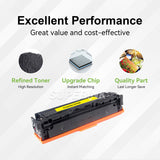 Compatible HP CF402X (201X) Toner Cartridge Yellow