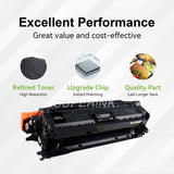 Compatible HP CE260X High Yield Black Toner Cartridge