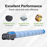 Compatible Ricoh 842092 Cyan Toner