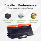 Compatible Brother TN-880 Black Toner Cartridge,High Yield