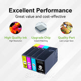 Compatible Canon PGI-1200XL Inkjet Cartridge Combo High Yield BK/C/M/Y