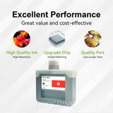 Compatible Canon PFI-301R 330ml Red Ink