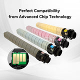 Compatible Ricoh 842279 842282 842281 842280 Combo Toner