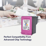 Compatible HP 901 Color Inkjet Cartridge (CC656AN)