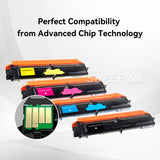 Compatible Brother TN210 Toner Cartridge Set BK/C/M/Y