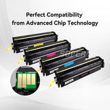 Compatible HP 202A Toner Cartridge Combo