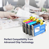 Compatible Epson T220XL T220 Ink Cartridge Combo BK/C/M/Y