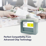 Compatible Canon PFI-303Y 330ml Yellow Ink