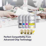 Compatible Epson T46C DS Ink Pack Set, 4x1100ML