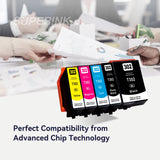 Compatible Epson T302XL Ink Cartridge 5pcs Combo