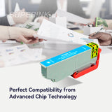 Compatible Epson T410XL220 Inkjet Cartridge Cyan