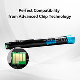 Compatible Xerox 106R01566 Cyan Toner Cartridge