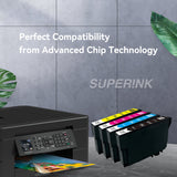 Compatible Epson T212XL Ink Cartridge Combo BK/C/M/Y