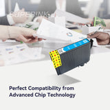 Compatible Epson T222 T222220-S Cyan Ink Cartridge