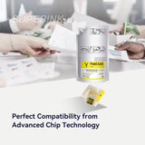 Compatible Epson T46C4 DS Ink Pack, 1100ML - Yellow