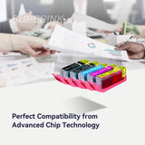 Compatible Canon PGI-270XL CLI-271XL Ink 5pcs Combo