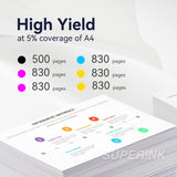 Compatible Epson T314XL Set Ink Cartridge BK/C/M/Y/GY/RD