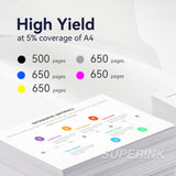 Compatible Epson T410XL Ink Cartridge 5pcs Combo