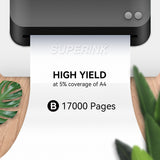 Compatible HP CE260X High Yield Black Toner Cartridge