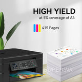 Compatible HP 62XL Tri-color Ink Cartridge (C2P07AN)