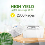 Compatible HP CF402X (201X) Toner Cartridge Yellow