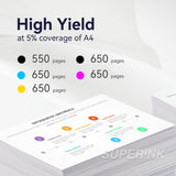 Compatible Epson T302XL Ink Cartridge 5pcs Combo