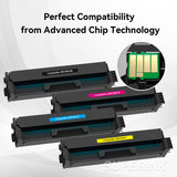 Compatible Lexmark CS/CX331 431 Toner Combo BK/C/M/Y