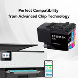 Compatible Brother LC3035 XXL Combo Ink Cartridge BK/C/M/Y