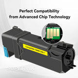 Compatible Xerox 6500/6505 Yellow Toner Cartridge High Yield 106R01596