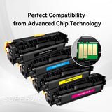 Compatible Canon 118 Toner Cartridge Combo BK/C/M/Y