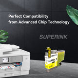 Compatible Brother LC406XL High Yield Yellow Ink Cartridge