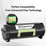 Compatible 501U Lexmark Black Toner Cartridge (50F1U00)