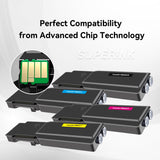 Compatible Xerox 6600 Toner Cartridge Combo High Yield