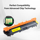 Compatible Brother TN225 Yellow Toner Cartridge High Yield