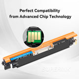 Compatible HP 126A / CE311A Cyan Toner Cartridge