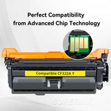 Compatible HP CF322A Toner Cartridge Yellow for HP M680