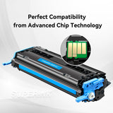 Compatible HP Q6001A Toner Cartridge Cyan