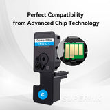 Compatible Kyocera TK5232 C 1T02R9CUS0 Cyan toner cartridge