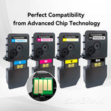 Compatible Kyocera TK5242 Combo toner cartridge BK/C/M/Y
