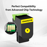Compatible Lexmark C544 C544X2YG Yellow Toner Cartridge