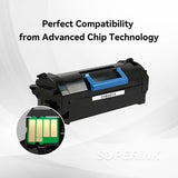 MICR Lexmark 24B6015 Black Toner Cartridge