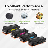 Compatible Canon 046H Toner Cartridge Combo High BK/C/M/Y