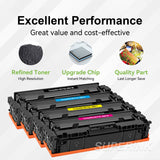 Compatible HP 206A Toner Cartridge Set