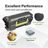 Compatible Lexmark 58D1U00 Toner Cartridge Black